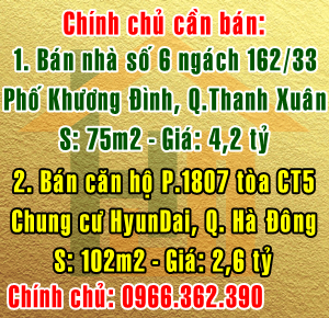  Chính chủ bán nhà 4 tầng tại số 6 ngách 162/33 Phố kHương Đình, Quận Thanh Xuân, Hà Nội. 10278704