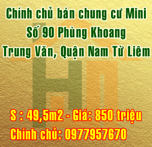 Bán chung cư mini số 90 Phùng Khoang, Trung Văn, Nam Từ Liêm 10282323