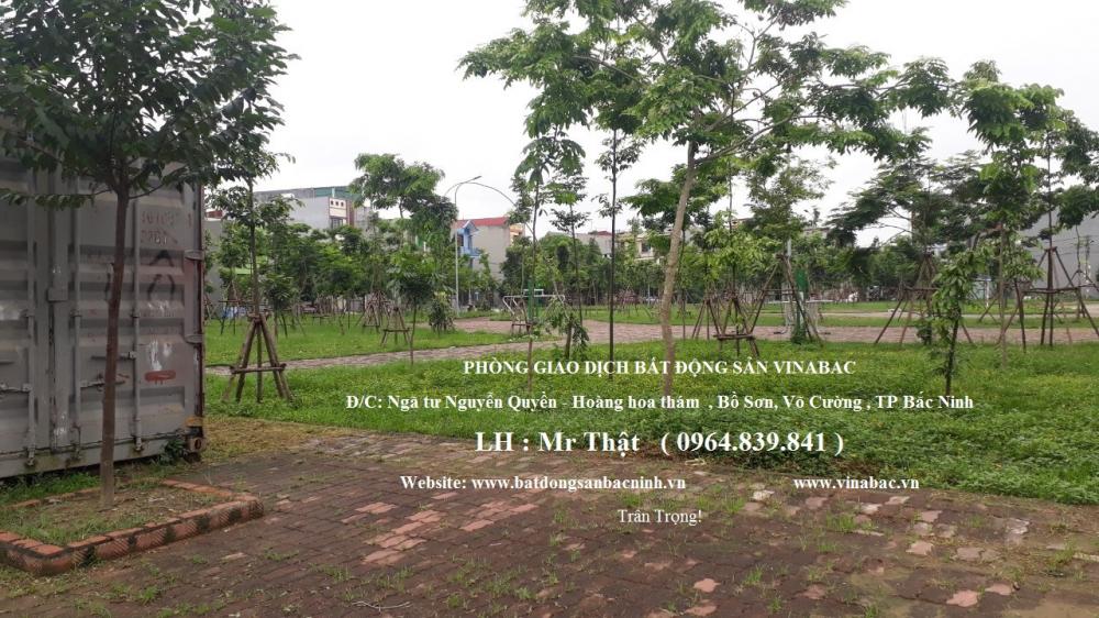 Bán đất nhìn vườn hoa  - vị trí đắc địa Khu Đồng Quán , TP Bắc Ninh 10290515