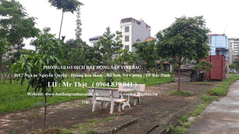 Bán đất nhìn vườn hoa  - vị trí đắc địa Khu Đồng Quán , TP Bắc Ninh 10290515