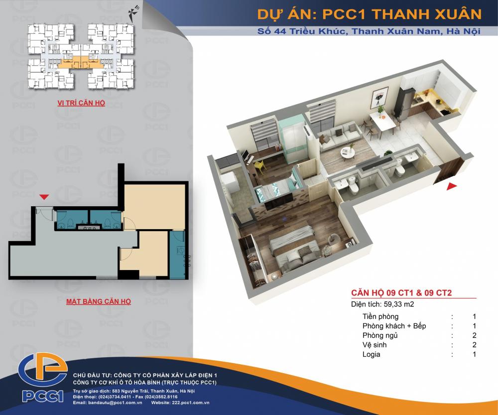 Thông tin chính thức CĐT PCC1 Thanh Xuân ra hàng 6 tầng trong bảng hàng đợt 1 Giá chỉ từ 28.5 / m2 LH 0888999819
 10313169