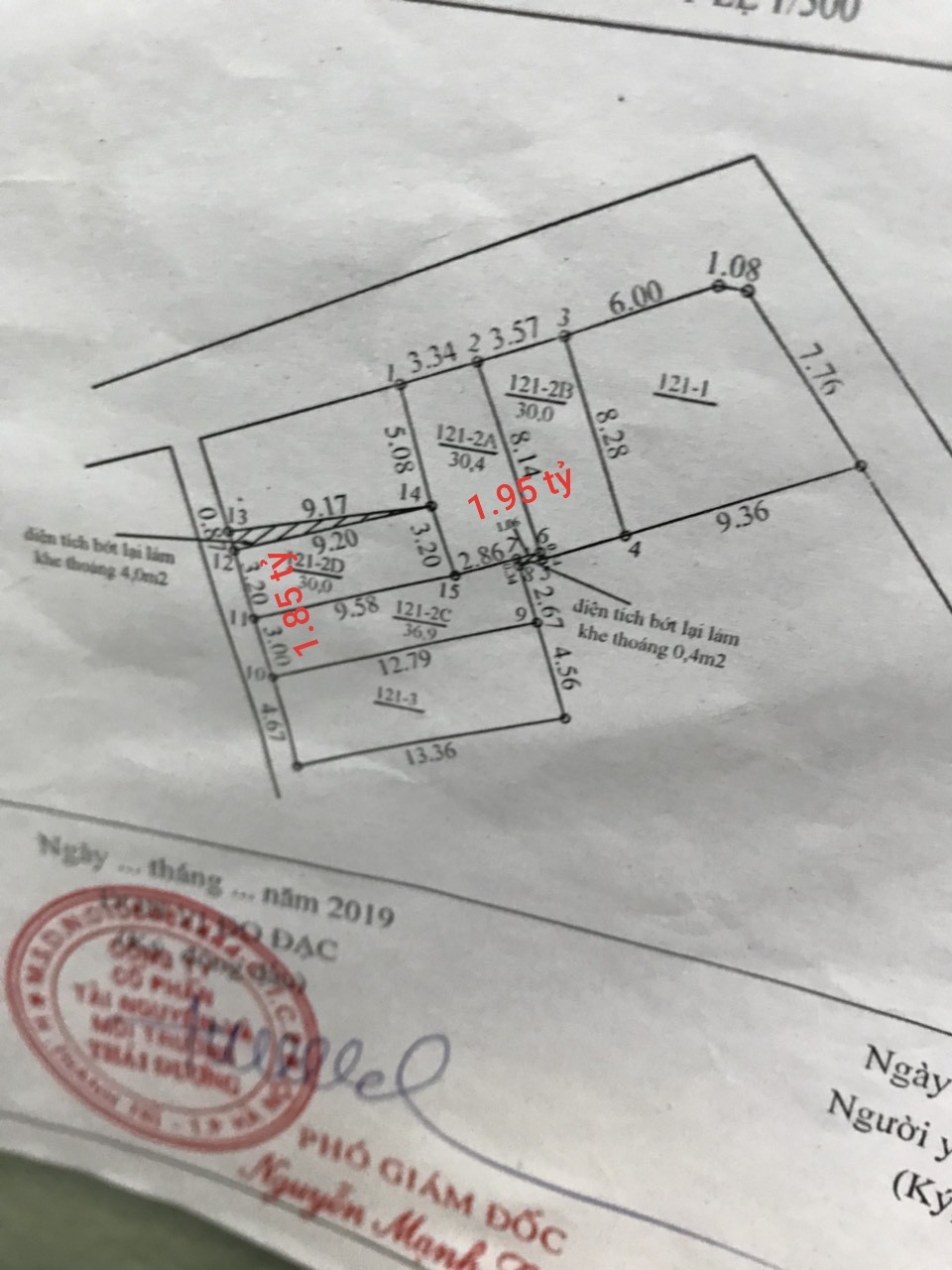 Chính chủ cần bán  4 lô đất tại ngõ 181 Trần Phú, Hà Đông 1.95 tỷ. 0904141268 10314399