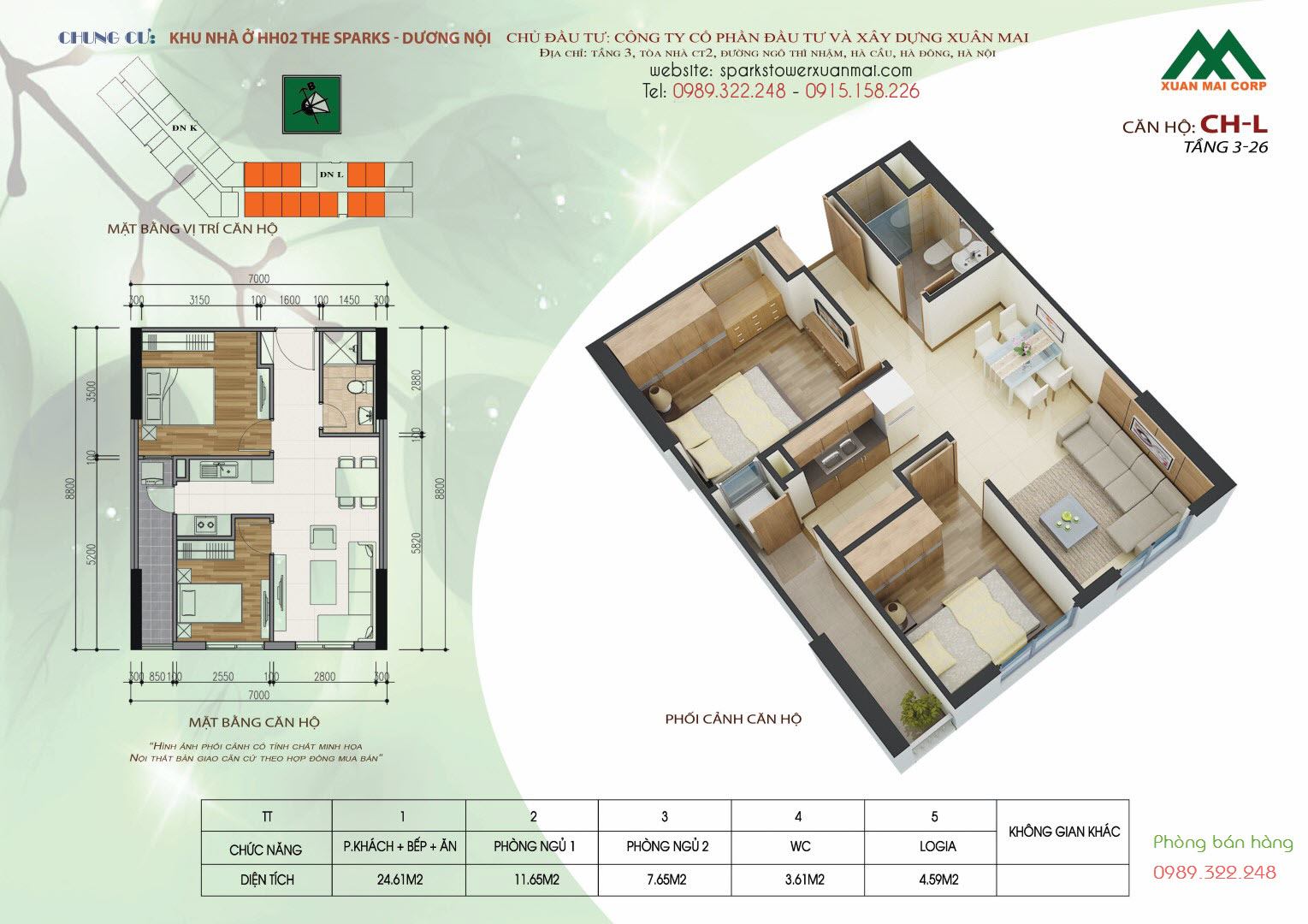 Bán gấp căn hộ chính chủ tại HH2L Xuân Mai Complex, Full nội thất, Giá 1.150 Tỷ 10340741