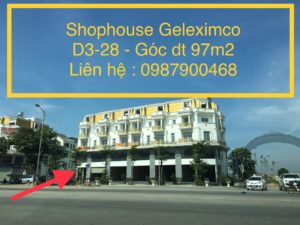 Bán 2 căn Shophouse Geleximco khu D căn góc và cạnh góc D3 ô 28,29. Hướng Đông Bắc, diện tích: 10351587
