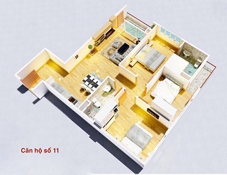 Chính chủ cần bán gấp căn hộ chung cư Tháp Doanh Nhân số 1 đường Thanh Bình, Hà Đông, Hà Nội 10392162