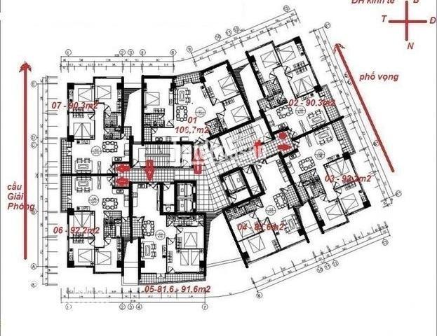 Bán chung cư phố Vọng nhỉnh 2,8 tỷ, 3PN, nhận nhà ở luôn, căn góc thoáng đẹp, sổ đỏ trao tay 10405866