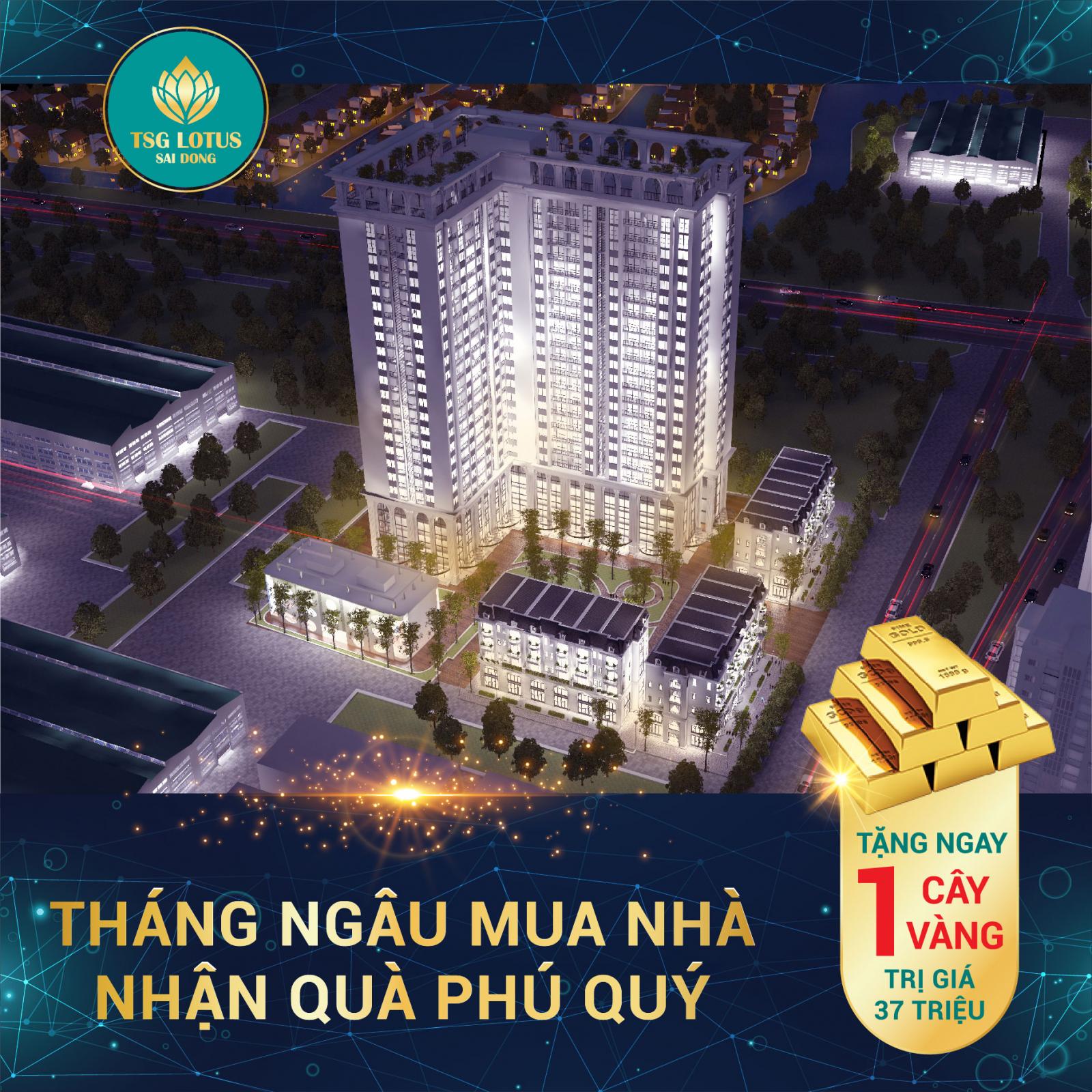 Chỉ từ 2,1 tỷ sở hữu căn 2PN + 1 dự án TSG Lotus Sài Đồng, căn hộ smarthome đầu tiên tại Long Biên 10443224