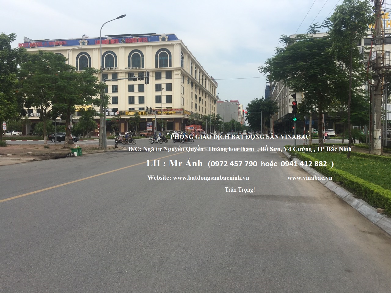 Bán đất lô góc  mặt đường Hoàng Hoa Thám , TP Bắc Ninh 10445110