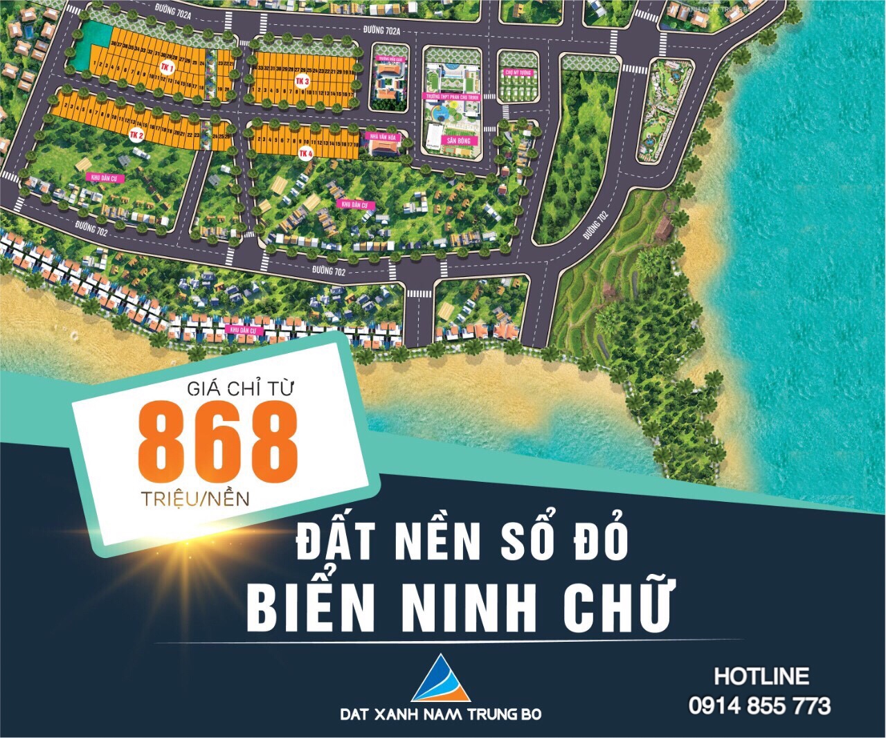 Cơn sốt đất nền tại Ninh Thuận 2019, nhanh tay chọn lô đẹp nhất dự án sắp mở bán Ninh Chữ Sea Gate 10459291