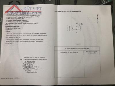 Chính Chủ Cần Bán 2 Lô Đất Đồng Xoài Bình Phước 10460257