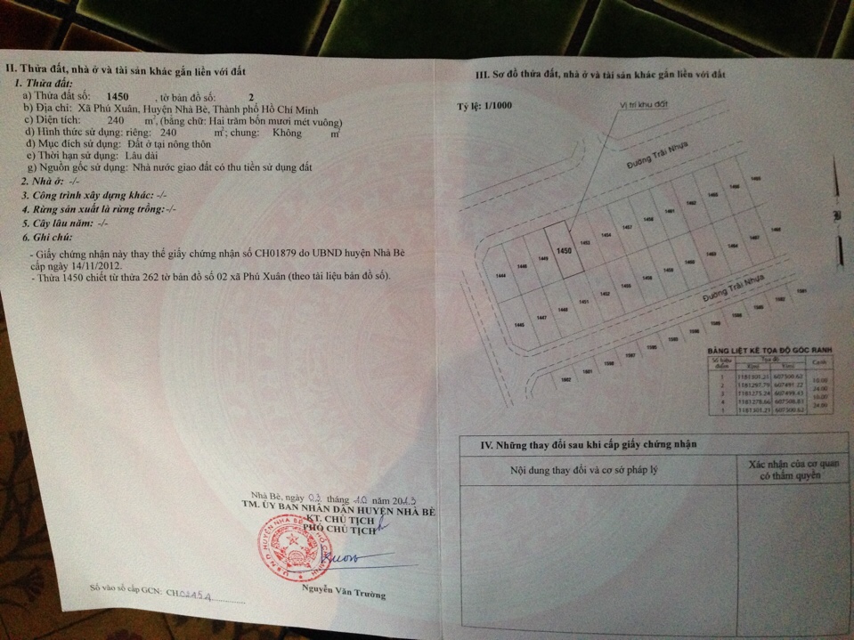 CẦN BÁN LÔ ĐẤT KHU DÂN CƯ PHÚ XUÂN, NHÀ BÈ 10466132