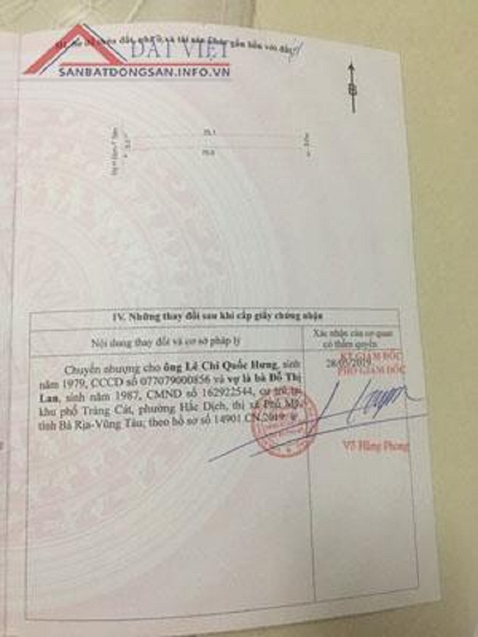 Chính chủ cần bán đất mặt tiền Hắc Dịch -Tóc Tiên, Huyện Tân Thành, Bà Rịa - Vũng Tàu. 10488828