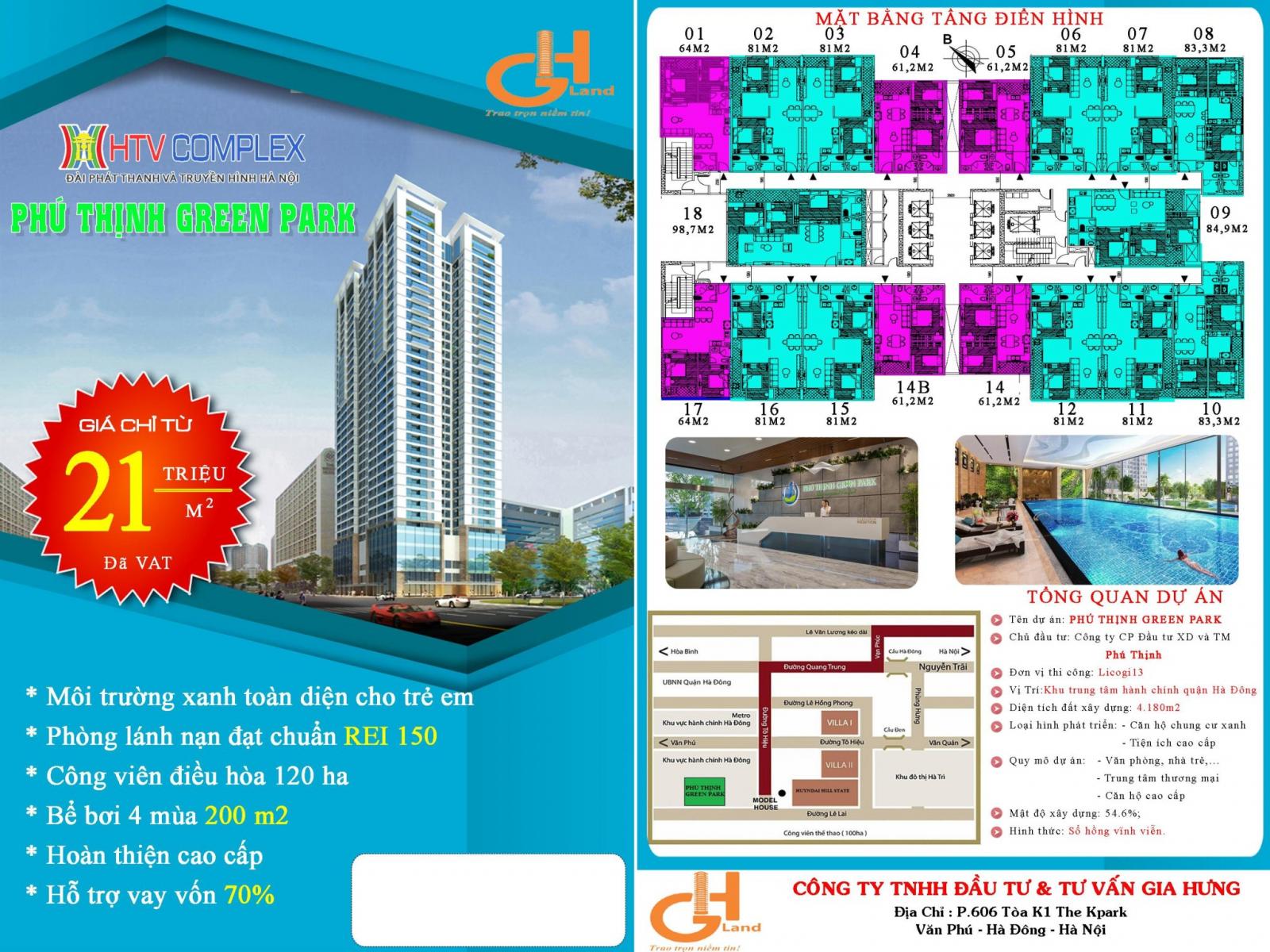 Mở bán chung cư cao cấp trung tâm hành chính quận Hà Đông.Lh:0966 959 925 10491146