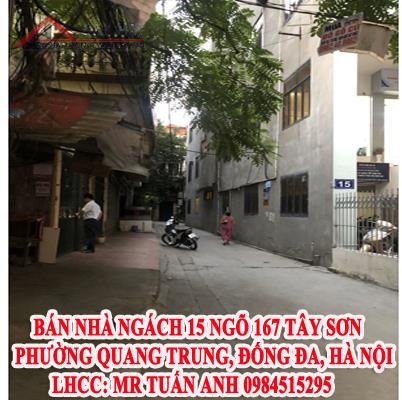 Bán nhà ngách 15 ngõ 167 Tây Sơn, phường Quang Trung, Đống Đa, Hà Nội 10519276