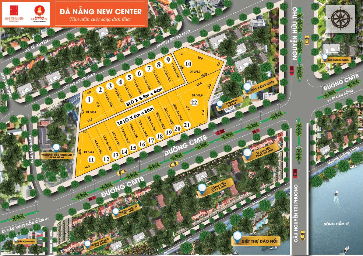 Đà Nẵng New Center - Đất mặt tiền kinh doanh trung tâm Đà Nẵng - Giá bao sổ 10585455