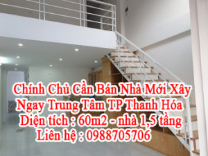 Chính Chủ Cần Bán Nhà Mới Xây Ngay Trung Tâm TP Thanh Hóa 10589427