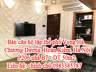 Bán căn hộ tập thể phố Vọng Hà, Chương Dương, Hoàn Kiếm, Hà Nội 10594412