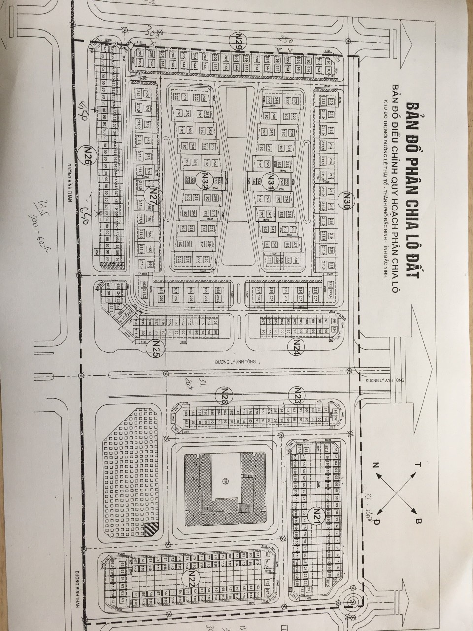 CẦN BÁN LÔ LIỀN KỀ HUD TRẦU CAU- TP BẮC NINH 10598216