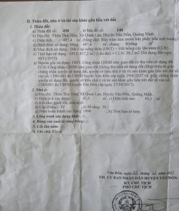 CHÍNH CHỦ CẦN BÁN 3 LÔ ĐẤT TẠI XÃ QUAN LẠN –VÂN ĐỒN –QUẢNG NINH 10622464