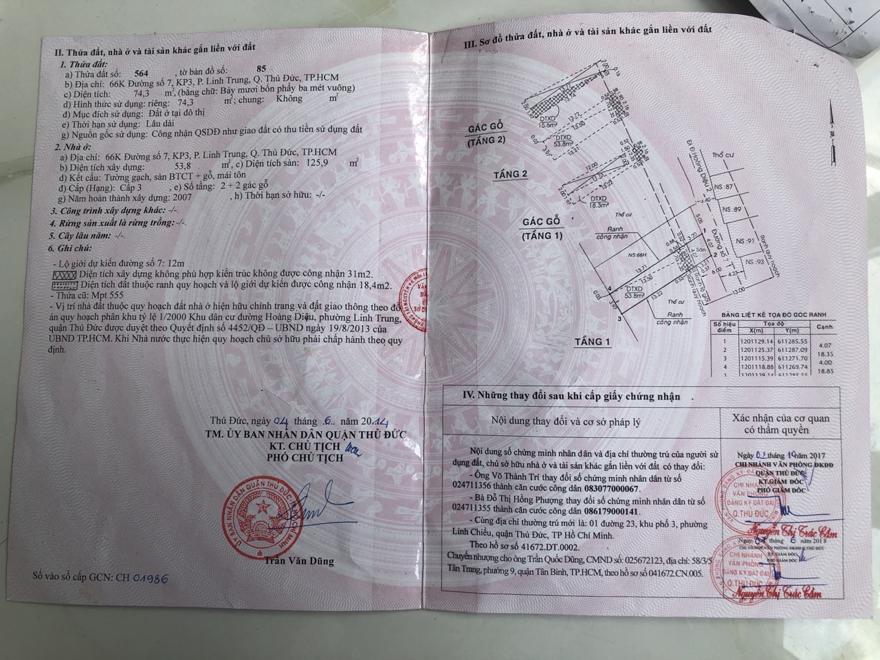 BÁN LÔ ĐẤT - PHƯỜNG LINH TRUNG - QUẬN THỦ ĐỨC - TP HỒ CHÍ MINH 10624318