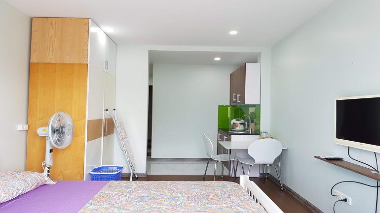 [ID: 493] Cho thuê căn hộ giá rẻ tại Thụy Khuê, Tây Hồ, 30m2, 1PN, đầy đủ nội thất mới hiện đại 10637666