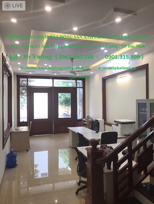 Cho thuê nhà  vừa ở vừa làm văn phòng  cực đẹp  tại khu Bồ Sơn, TP Bắc Ninh 10639579