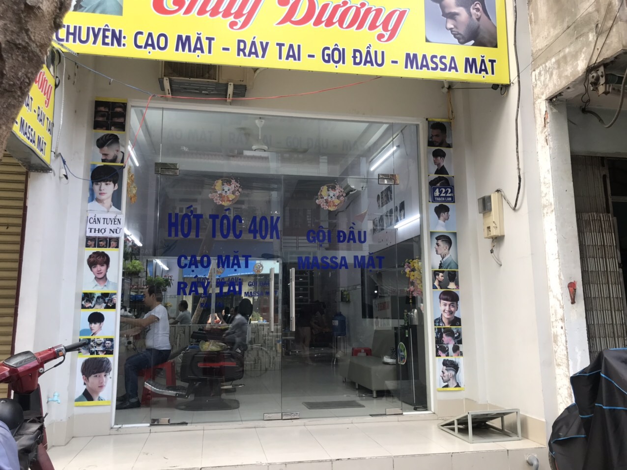 Cần sang tiệm hớt tóc Nam ở đường Thạch Lam Quận Tân Phú HCM   tinbatdongsancom