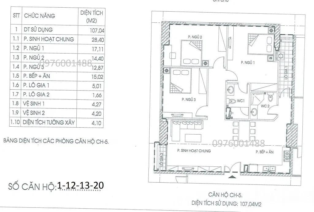 CHÍNH CHỦ CẦN BÁN CĂN GÓC 3 NGỦ TẦNG ĐẸP TÒA B, CHUNG CƯ IA20 NAM THĂNG LONG, BẮC TỪ LIÊM , HN 10655434