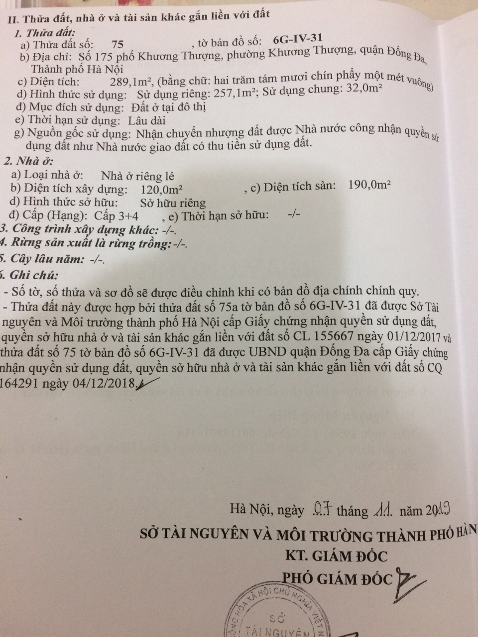 CẦN BÁN ĐẤT NỀN ĐẤT THỔ CƯ , KHƯƠNG THƯỢNG - ĐỐNG ĐA- HÀ NỘI 10667704