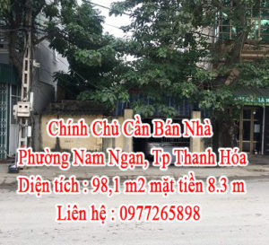 Chính Chủ Cần Bán Nhà Phường Nam Ngạn, Tp Thanh Hóa 10688137