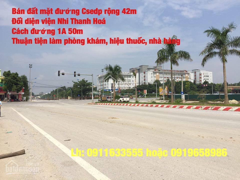 Cần bán nhanh lô đất đường SEP -  Đại học Văn Hóa Thanh Hóa  đã ép cọc móng  10724437