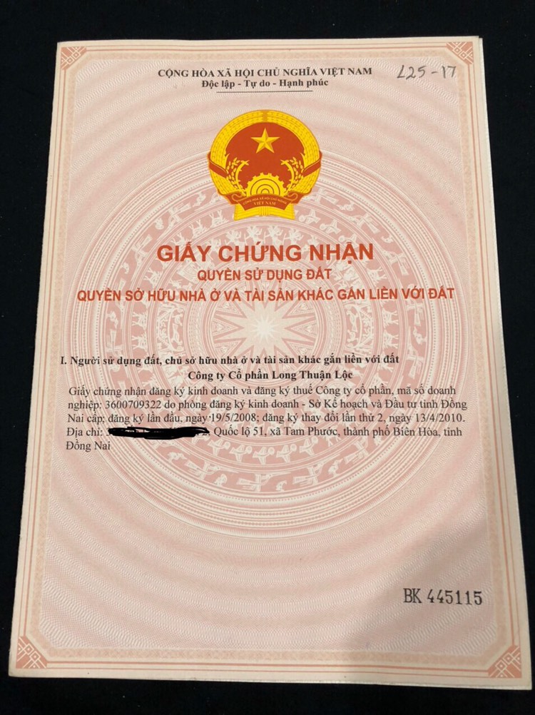 CẦN TIỀN BÁN GẤP LÔ ĐẤT XÃ AN PHƯỚC ,HUYỆN LONG THÀNH,TỈNH ĐỒNG NAI 10740359