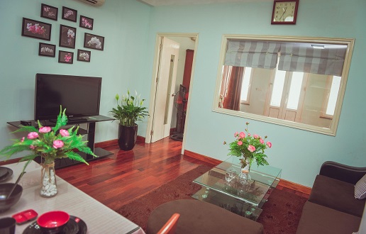 Cho thuê căn hộ đầy đủ tiện nghi phố Cát Linh, Đống Đa, Hà Nội. 10750293