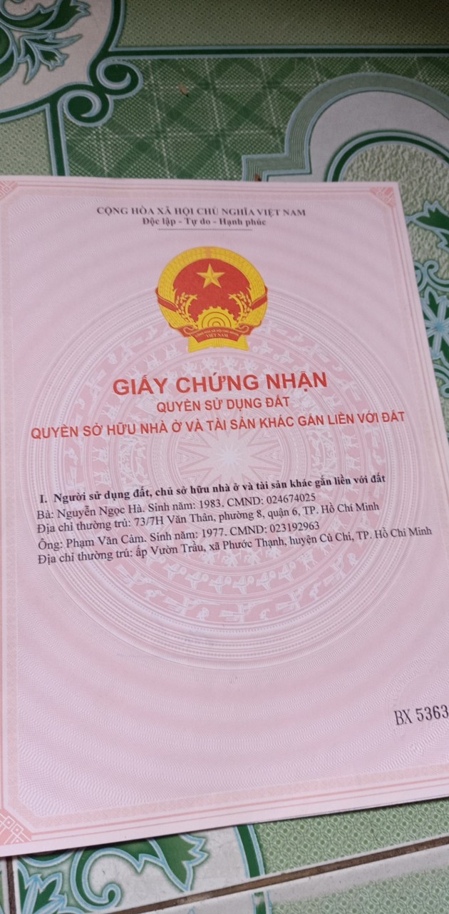 CẦN BÁN ĐẤT GẤP TẠI ẤP 3, XÃ LONG ĐỊNH , HUYỆN CẦN ĐƯỚC , TỈNH LONG AN 10754493