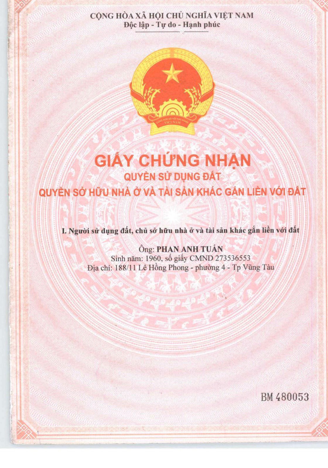 CẦN BÁN ĐẤT NGAY TRUNG TÂM THÀNH PHỐ VŨNG TÀU 10763586