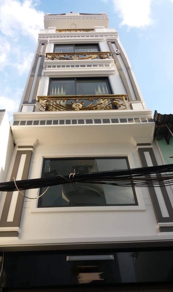 Chủ cần bán nhà mới, mặt hẻm rộng, đường Phan Văn Trị, 5 tầng 46m2, giá 6,3 tỷ. 10766977
