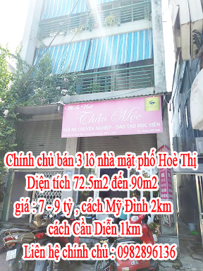 Bán nhà mặt phố Hoè Thị - Phương Canh - quận Nam Từ Liêm, Hà Nội. (Gần quốc lộ 70 sắp mở rộng, 10839423