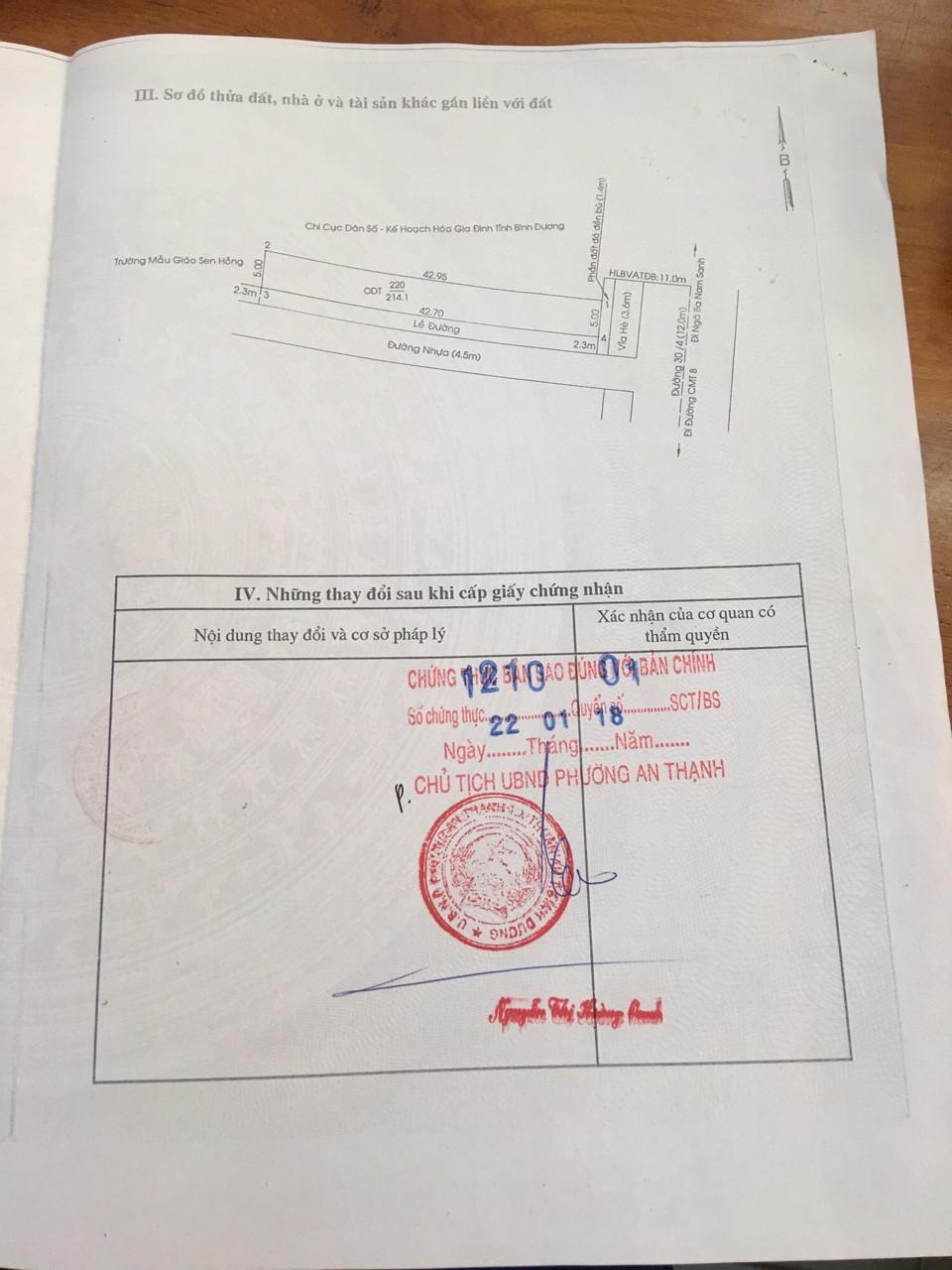 Bán Nhà Thành phố Thủ Dầu Một, Bình Dương  214.1m², 2 mặt tiền 30/4 , 0918236479 10854614