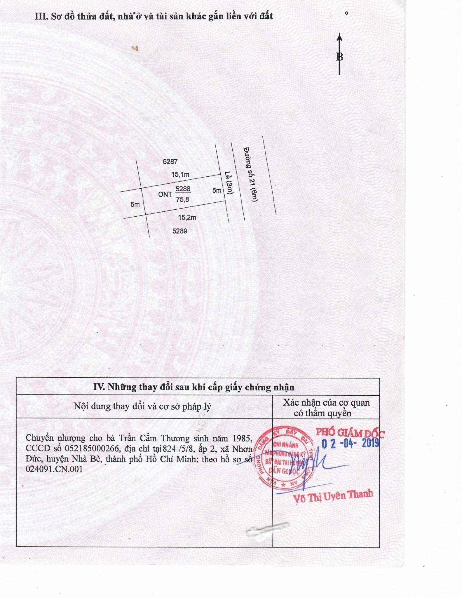 CHÍNH CHỦ CẦN BÁN ĐẤT TẠI LONG HẬU CẦN GIUỘC LONG AN 10859359