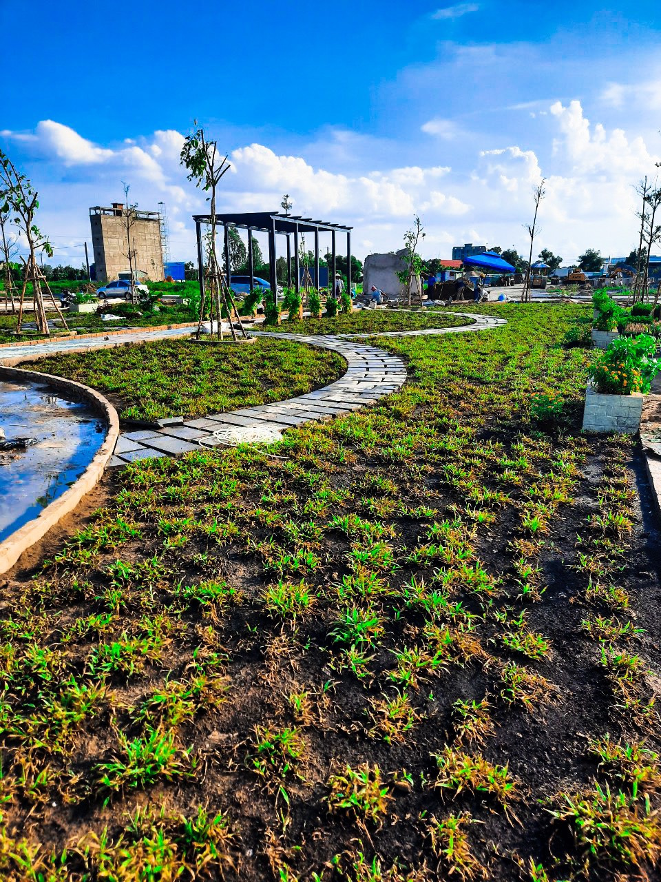 Đất thổ cư sổ riêng mặt tiền Quốc lộ 50 Tân Lân Residence - chợ Trạm – chỉ 430tr/nền 10863704