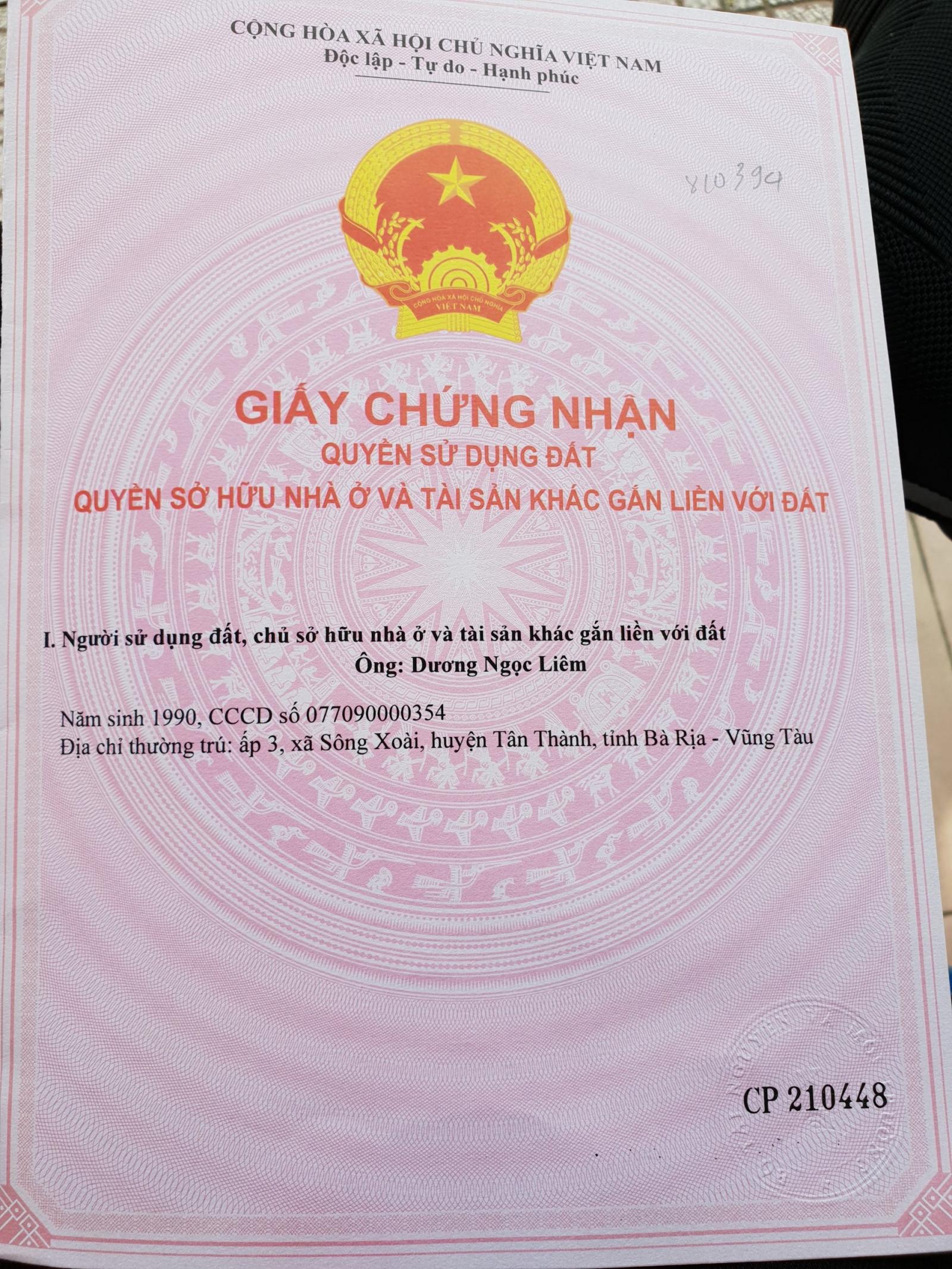 Kẹt tiền cần bán nhanh 100m2 đất tại Xã Bình Sơn 10892716