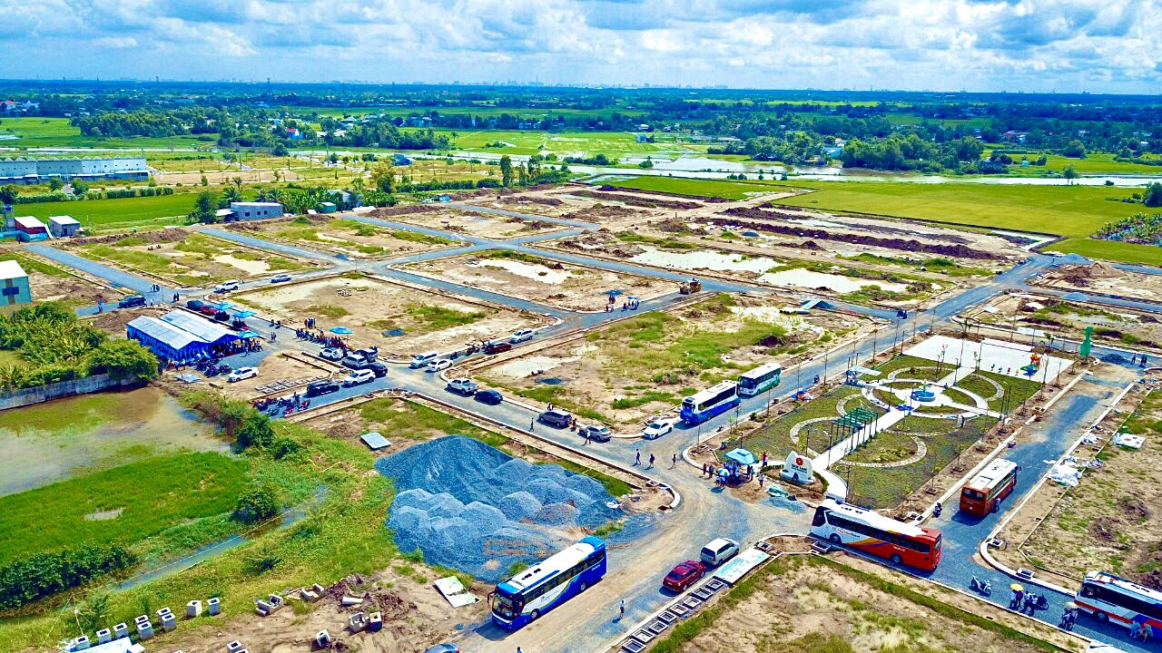 Khu dân cư Tân Lân Residence – Mặt tiền QL50 – 550tr/nền SHR
 10895851