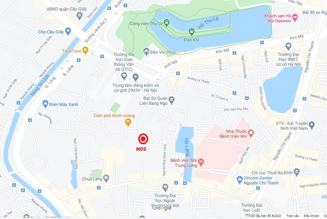 Bán căn hộ chung cư 3PN nhà N02 ngõ 84 Chùa Láng thông ra La Thành-Kim Mã-Cầu Giấy 10970589