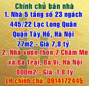 Bán nhà vườn thôn 7 Chăm Me, xã Ba Trại, Ba Vì, Hà Nội 10972066