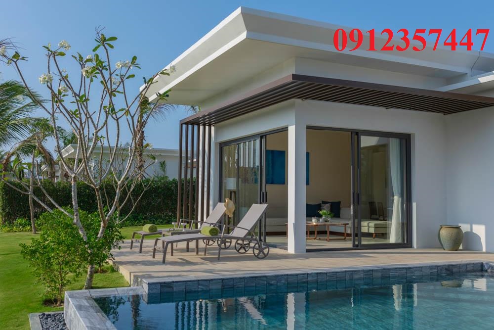 Bán lại căn villa loại C view hồ GD1 full nội thất tiêu chuẩn Melia Hotels 529m2 - Sắp ra sổ hồng. Lh 0912357447 10978661