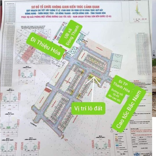 BÁN ĐẤT MẶT BẰNG 2414 XÃ ĐÔNG THANH, HUYỆN ĐÔNG SƠN , TỈNH THANH HÓA . LH : 0337702438 10988736