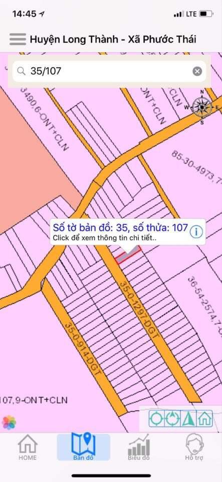 Bán gấp 2 lô đất đẹp tại Xã Phước Thái, Long Thành, Đồng Nai, giá đầu tư 11023776