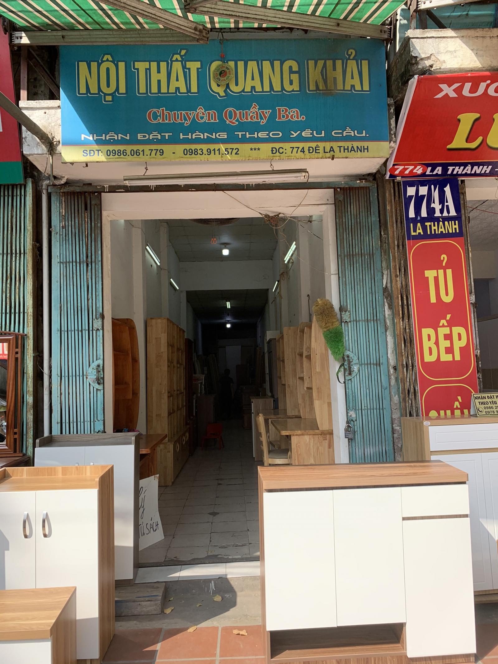 Chính chủ cho thuê cửa hàng kinh doanh mặt đường tại 774 Đê La Thành - Quận Ba Đình 11051313