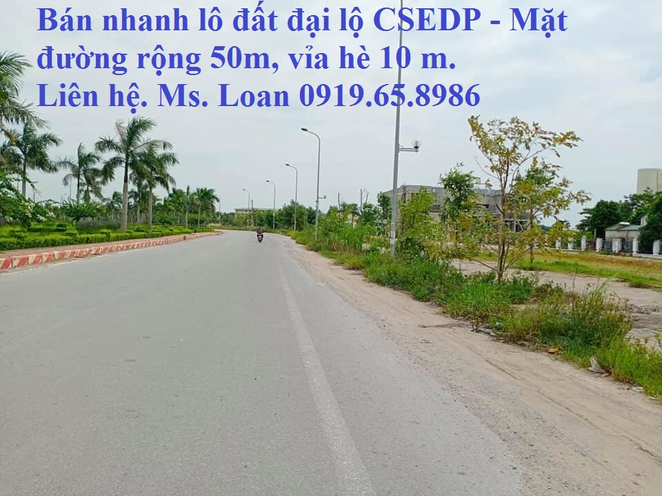 Bán đất mặt bằng đường Csedp bên cạnh đại học văn hóa thể thao và du lịch, đường đôi 39m 11051564