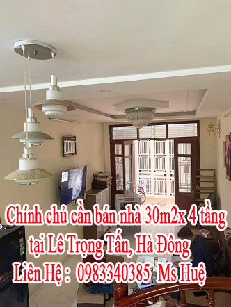 Chính chủ cần bán nhà tại Lê Trọng Tấn, Hà Đông 11074245